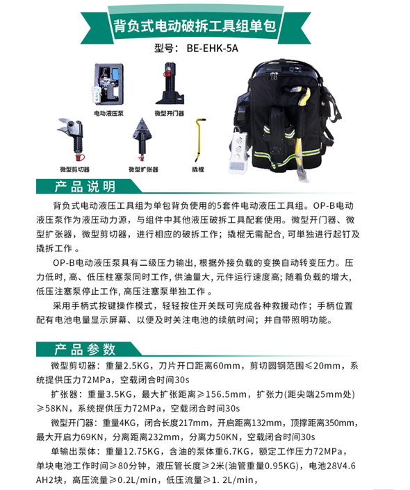 背負式破拆工具組單包(圖2)